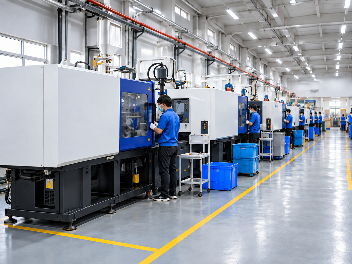 Injection molding machines