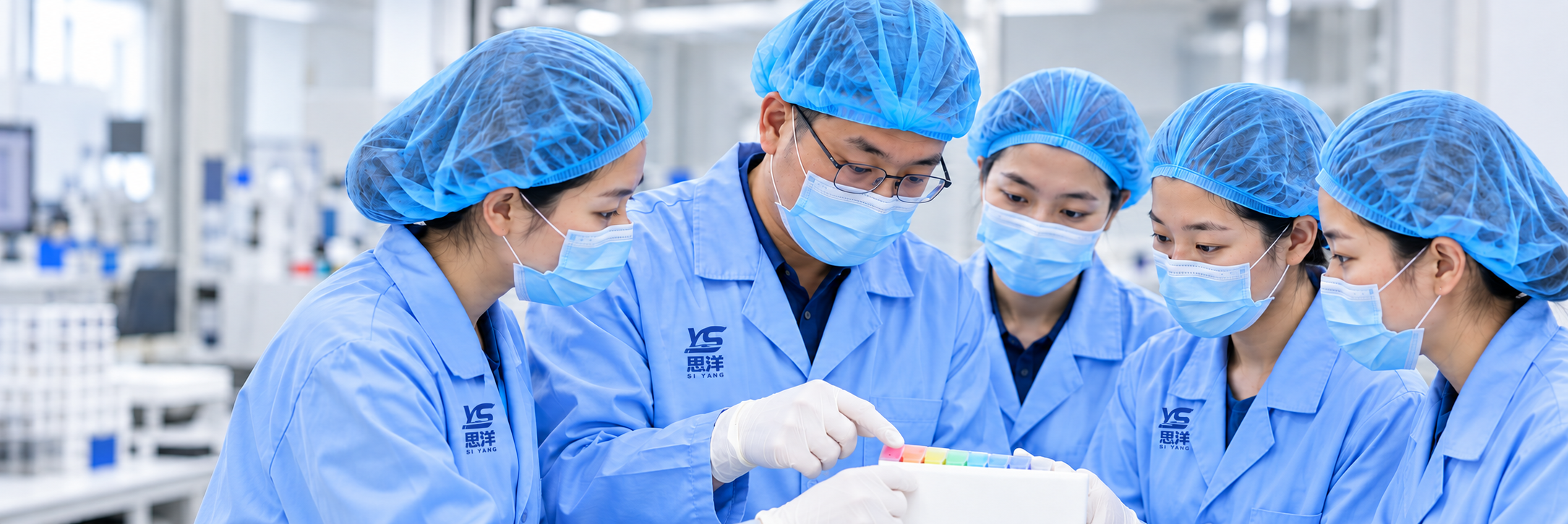 Siyang quality control team inspecting products