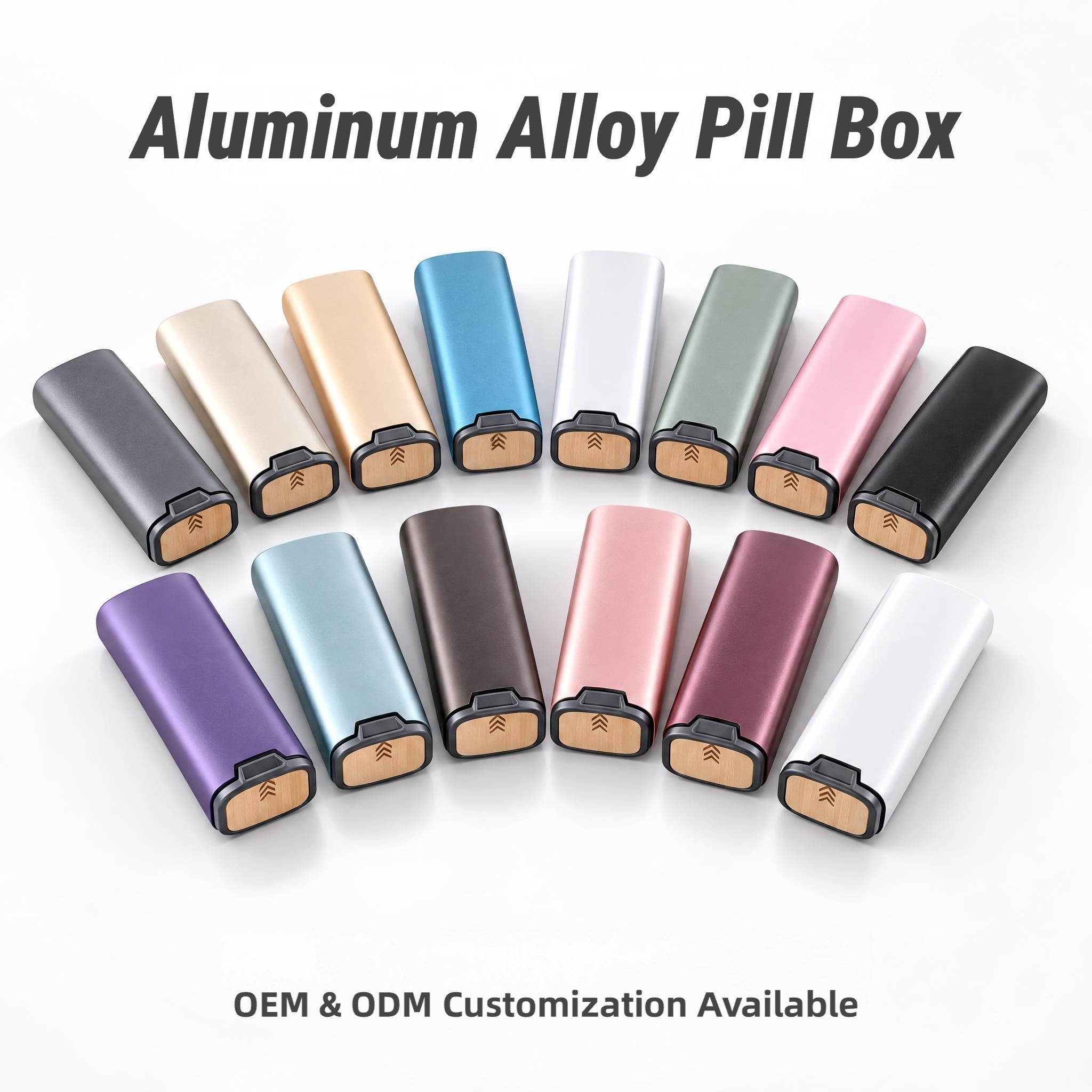 Aluminum Pill Organizers