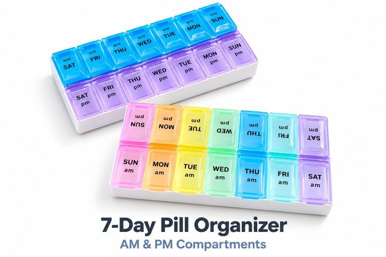 SY-003 7-Day AM/PM Pill Organizer