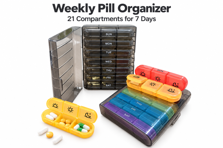 SY-010 21-Compartment Weekly Organizer